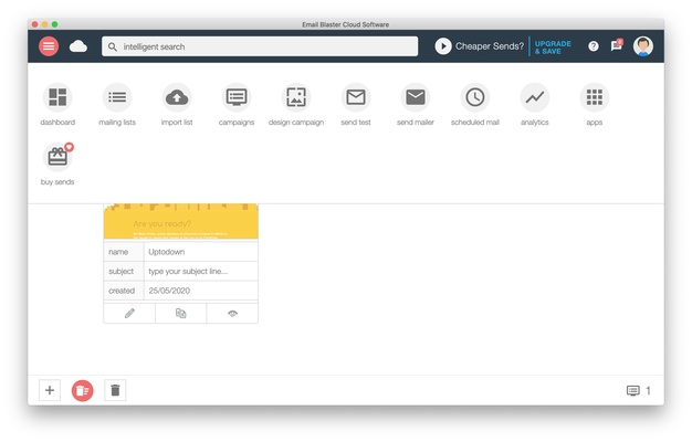Email Blaster screenshot 1