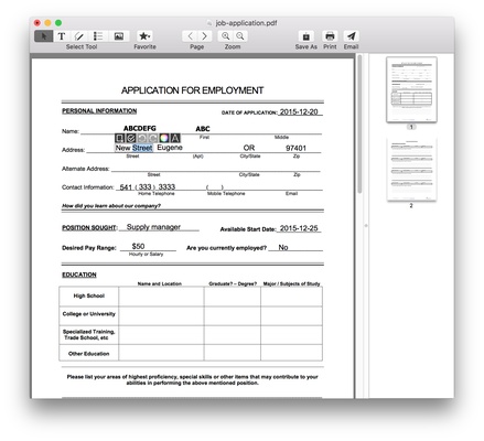 Sign PDF screenshot 1