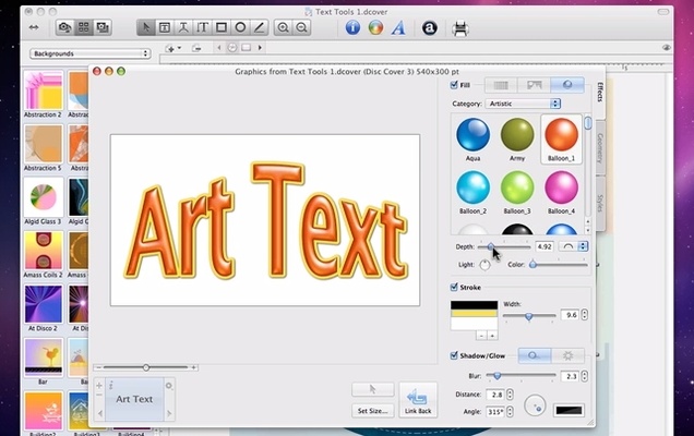 Disc Cover screenshot 1