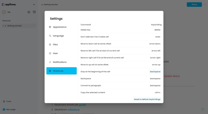 AppFlowy screenshot 1