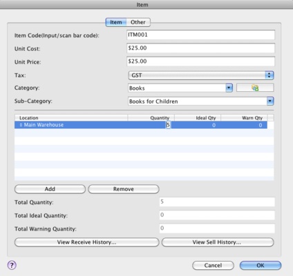 Inventoria Inventory Software screenshot 1