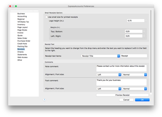Express Accounts Free Accounting Software screenshot 1