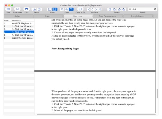 Cisdem DocumentReader screenshot 1