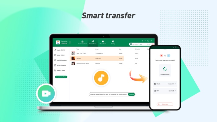 Xender - Share Music Transfer screenshot 1