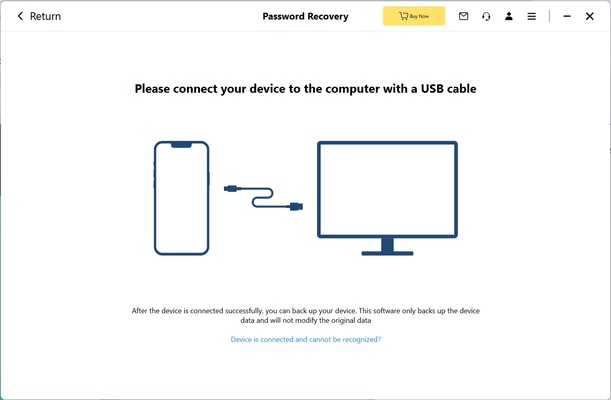 Tiger Password Recovery screenshot 1
