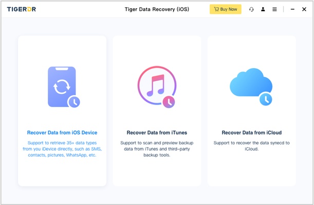 Tiger Data Recovery screenshot 1