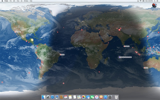 EarthDesk screenshot 1