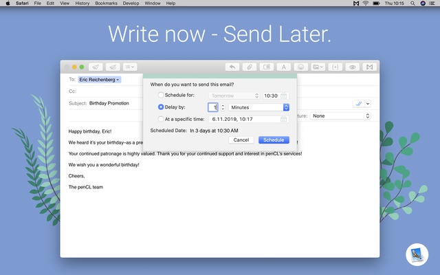 Mailbutler screenshot 1