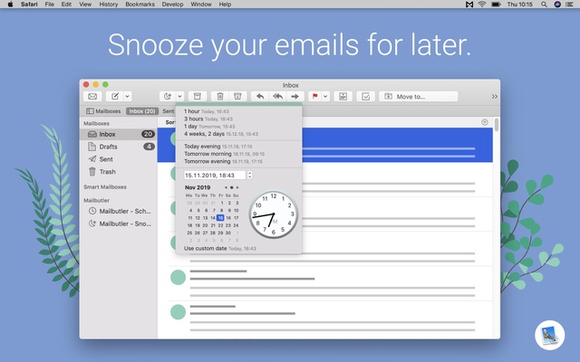 Mailbutler screenshot 1