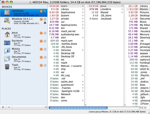 WhatSize screenshot 1