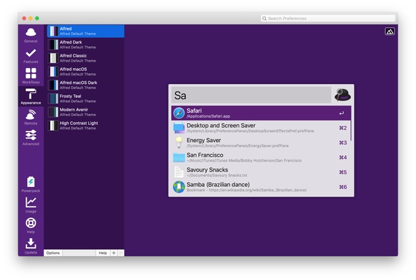 Alfred 4 screenshot 1
