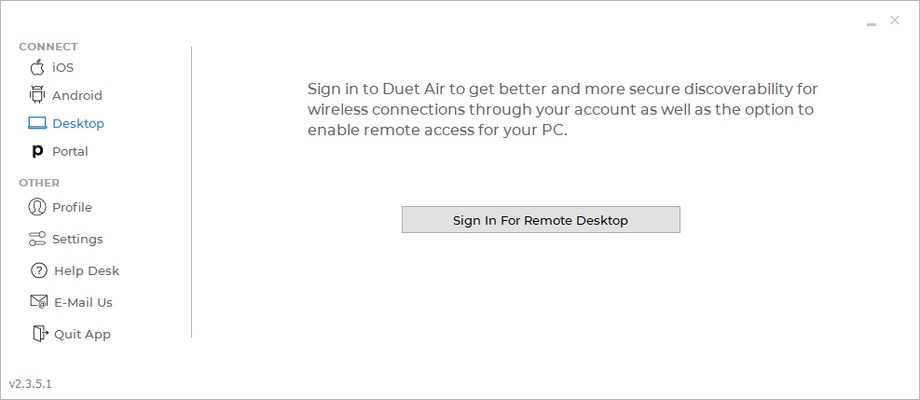 Duet Display screenshot 1