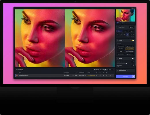 Topaz Gigapixel AI screenshot 1