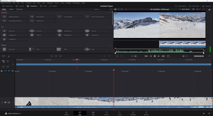 DaVinci Resolve screenshot 1