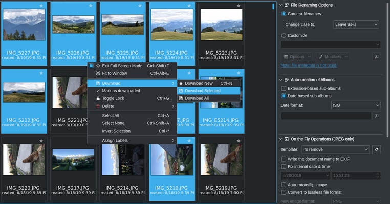 digiKam screenshot 1