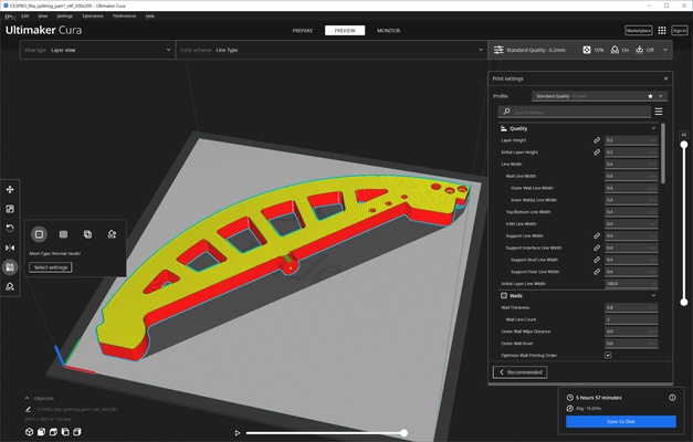 Ultimaker Cura screenshot 1