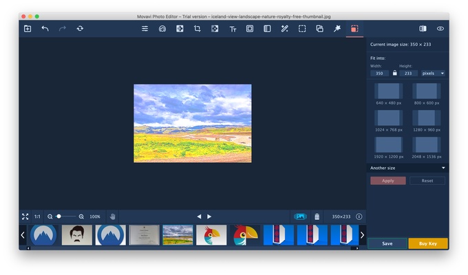 Movavi Photo Editor screenshot 1