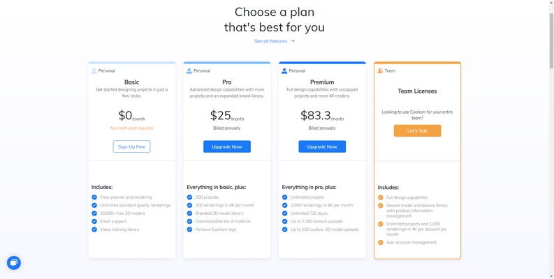 Coohom Floor Planner & Rendering screenshot 1