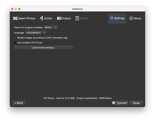 XnResize screenshot 1