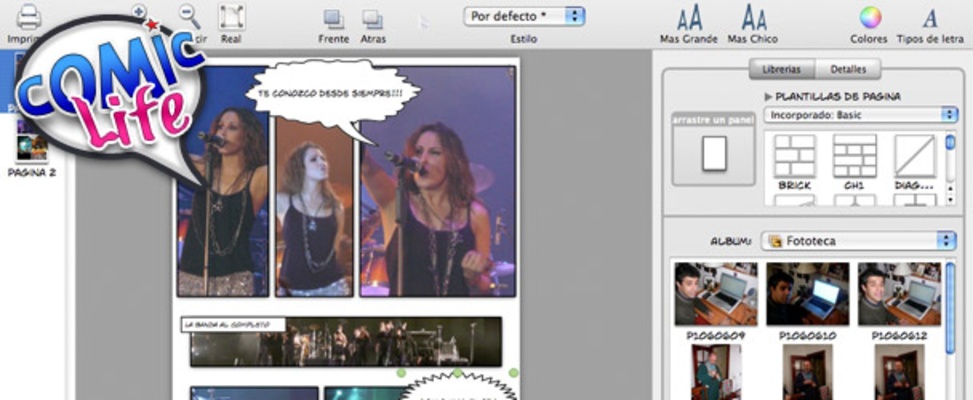 Comic Life screenshot 1