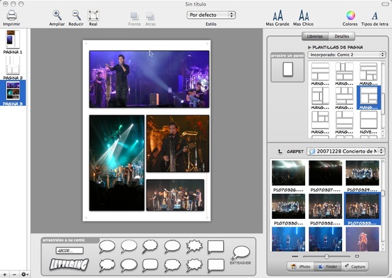 Comic Life screenshot 1