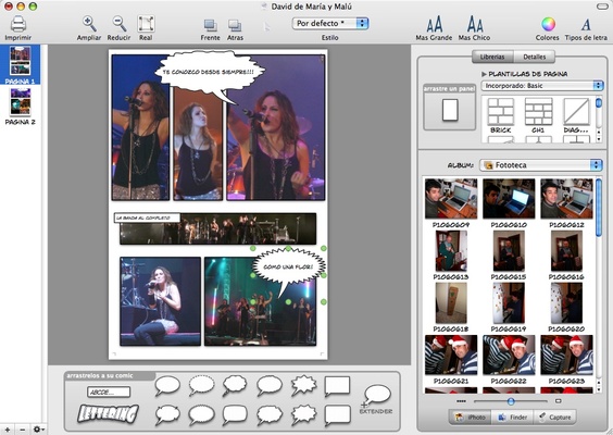 Comic Life screenshot 1