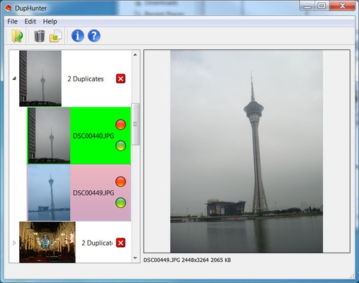 DupHunter screenshot 1