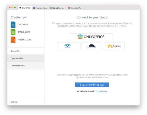 ONLYOFFICE screenshot 1