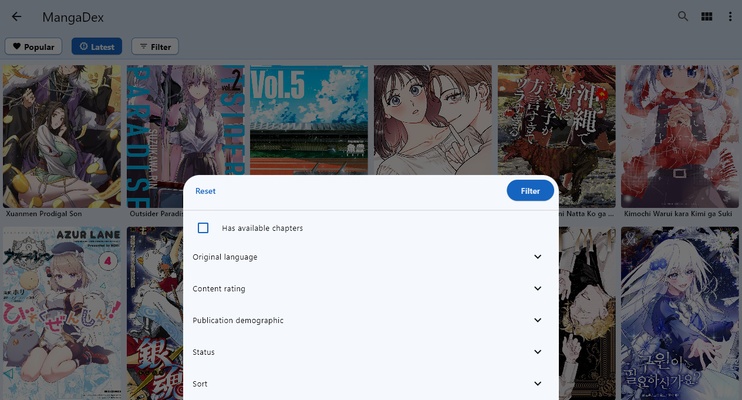 Mangayomi screenshot 1