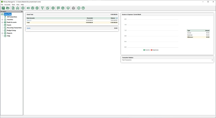 Money Manager Ex screenshot 1