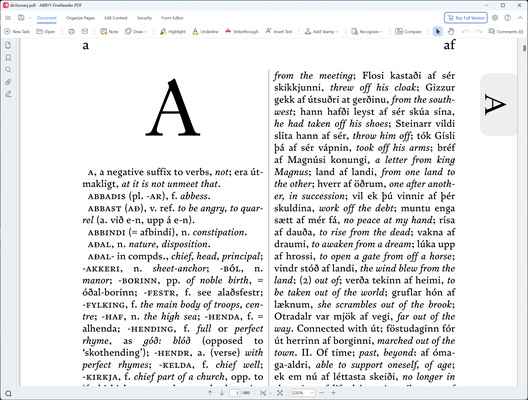 ABBYY FineReader PDF screenshot 1