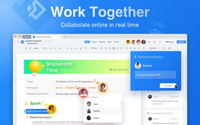 WPS Office screenshot 1