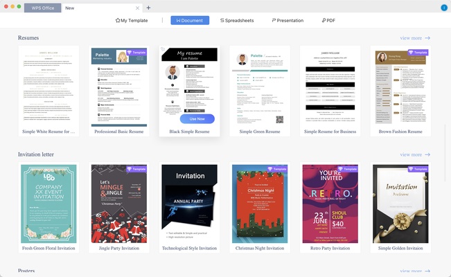WPS Office screenshot 1