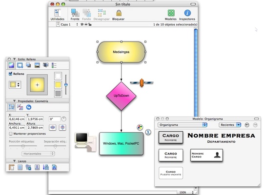 OmniGraffle screenshot 1