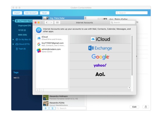 Cisdem ContactsMate screenshot 1