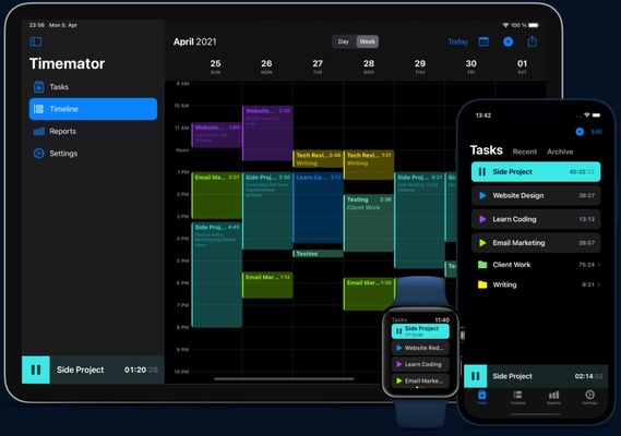 Timemator screenshot 1