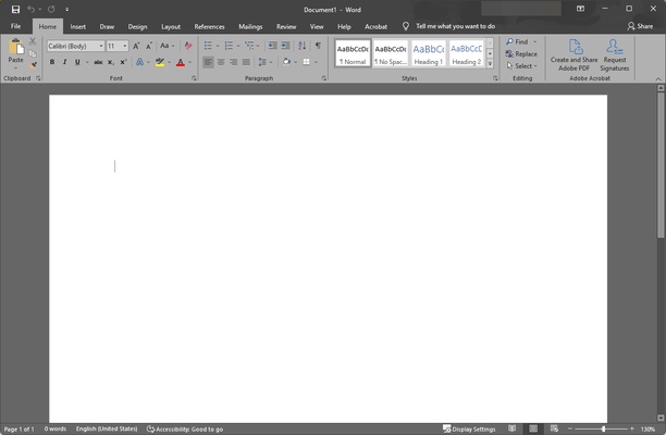 Microsoft Office 2019 screenshot 1