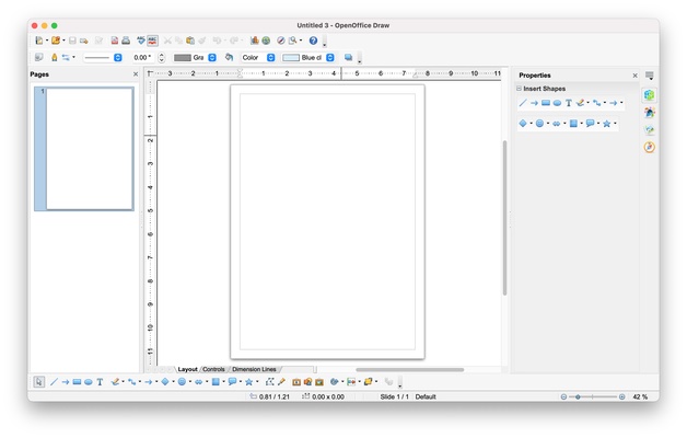 OpenOffice screenshot 1