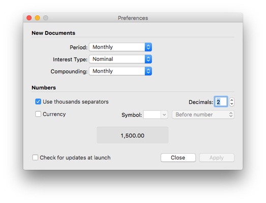 Loan Calc screenshot 1