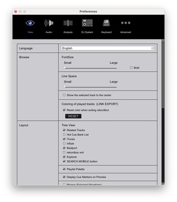 rekordbox screenshot 1