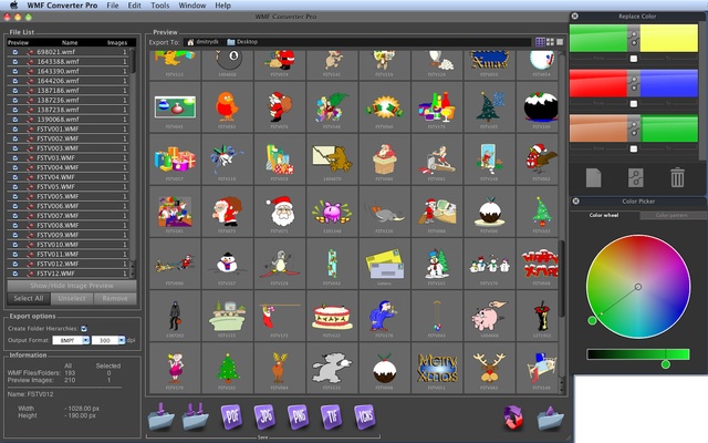 WMF Converter Pro screenshot 1