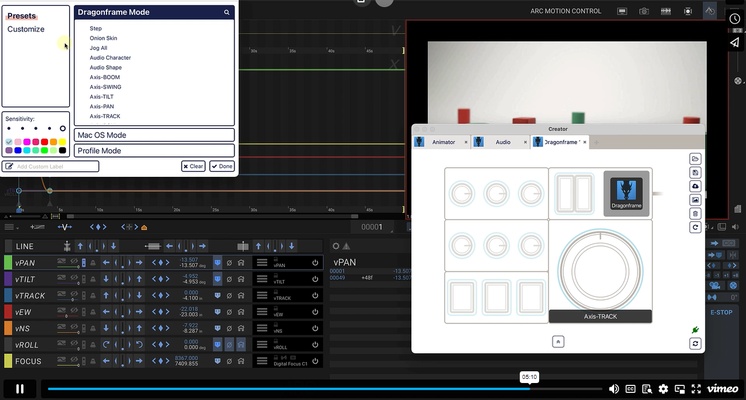 Dragonframe screenshot 1