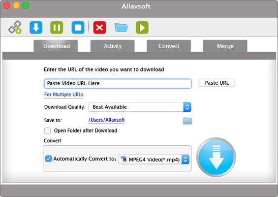Allavsoft screenshot 1