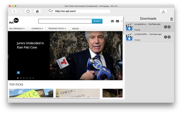 Total Video Downloader screenshot 1