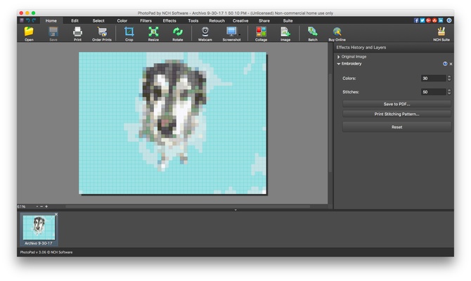 PhotoPad Photo and Image Editor screenshot 1