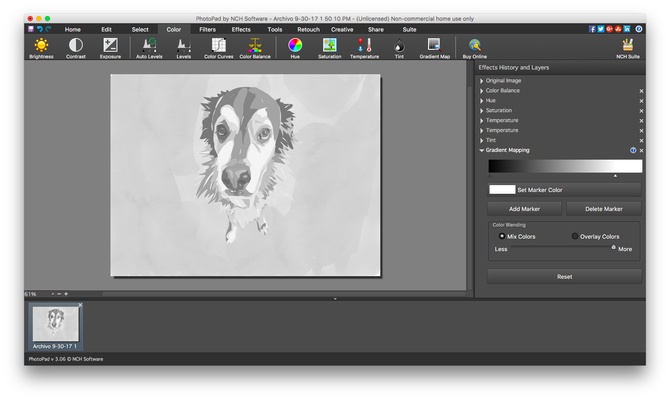 PhotoPad Photo and Image Editor screenshot 1