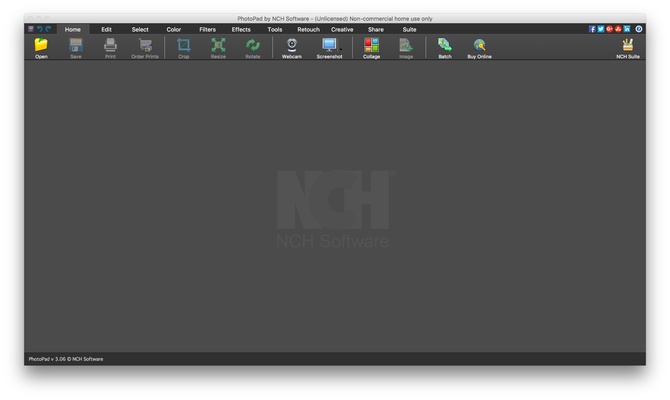 PhotoPad Photo and Image Editor screenshot 1
