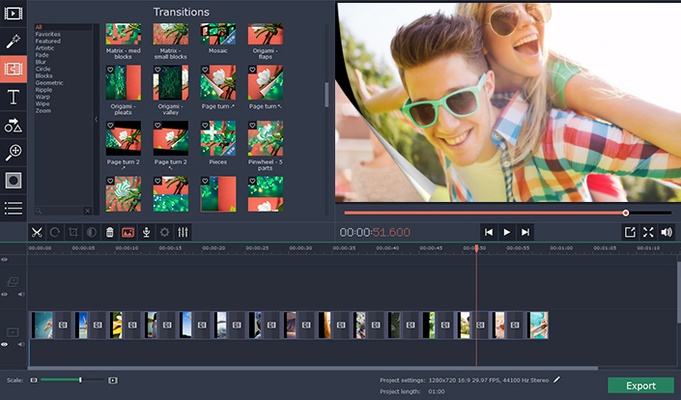 Movavi Video Editor screenshot 1