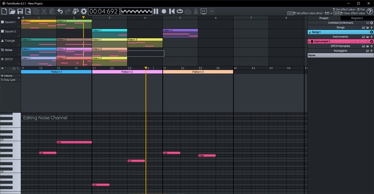 FamiStudio screenshot 1