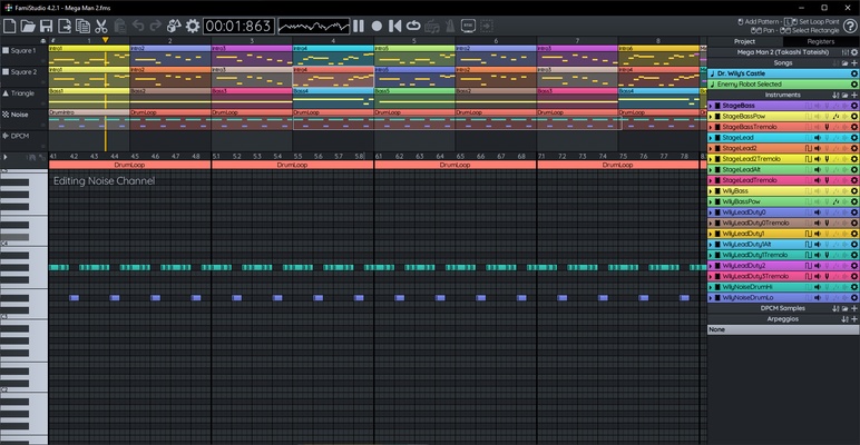 FamiStudio screenshot 1